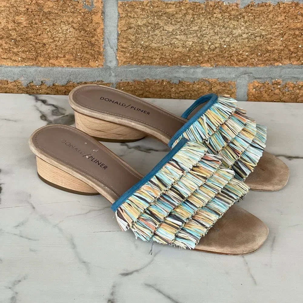 Donald J Pliner Reise2-r Slide Sandal Size 7.5